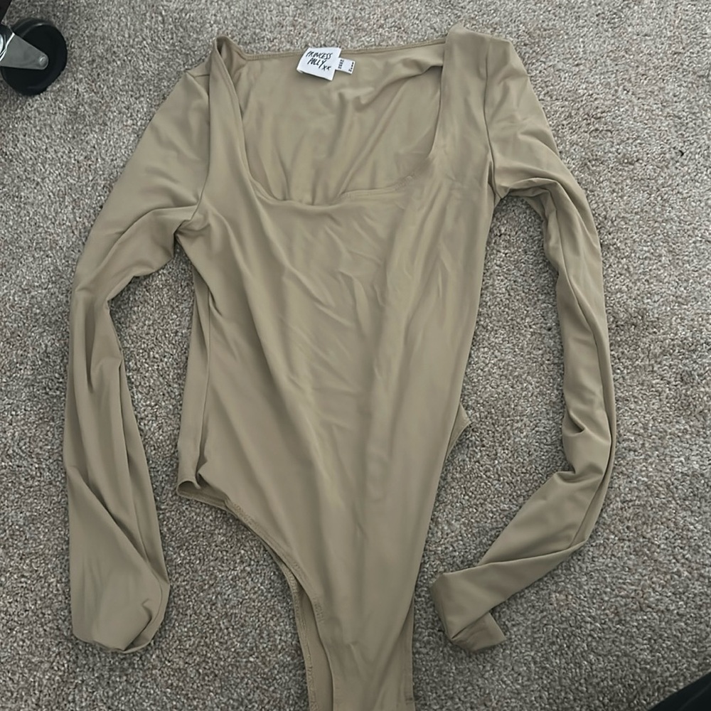 Tan bodysuit
